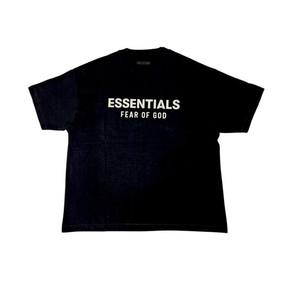 Fear of God Essentials Oversized Crewneck T-Shirt in Black - NWT - Picture 2 of 11